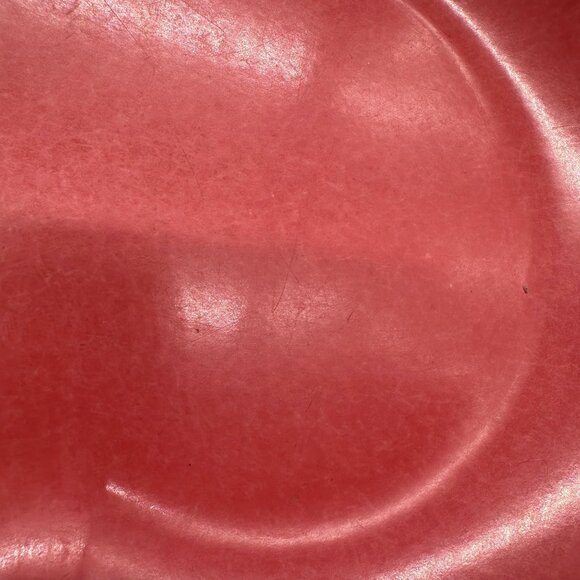 Vintage Butt Bowl Serving Dish Pink Mid Century Brachell USA Melmac Melamine 60s - Picture 10 of 13